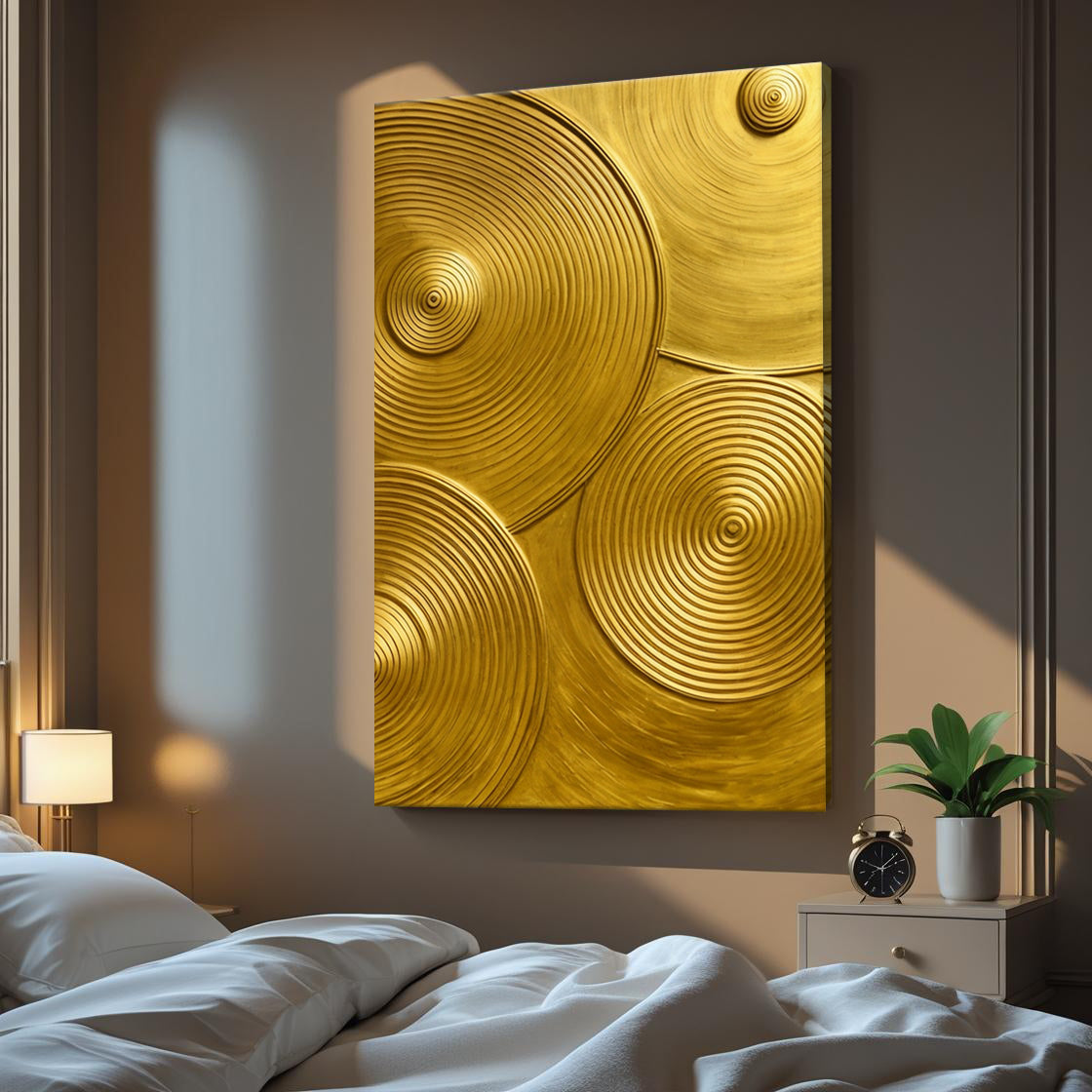 Gold Symphony Wall Art-0