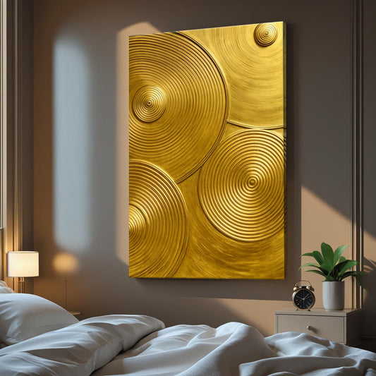 Gold Symphony Wall Art-0