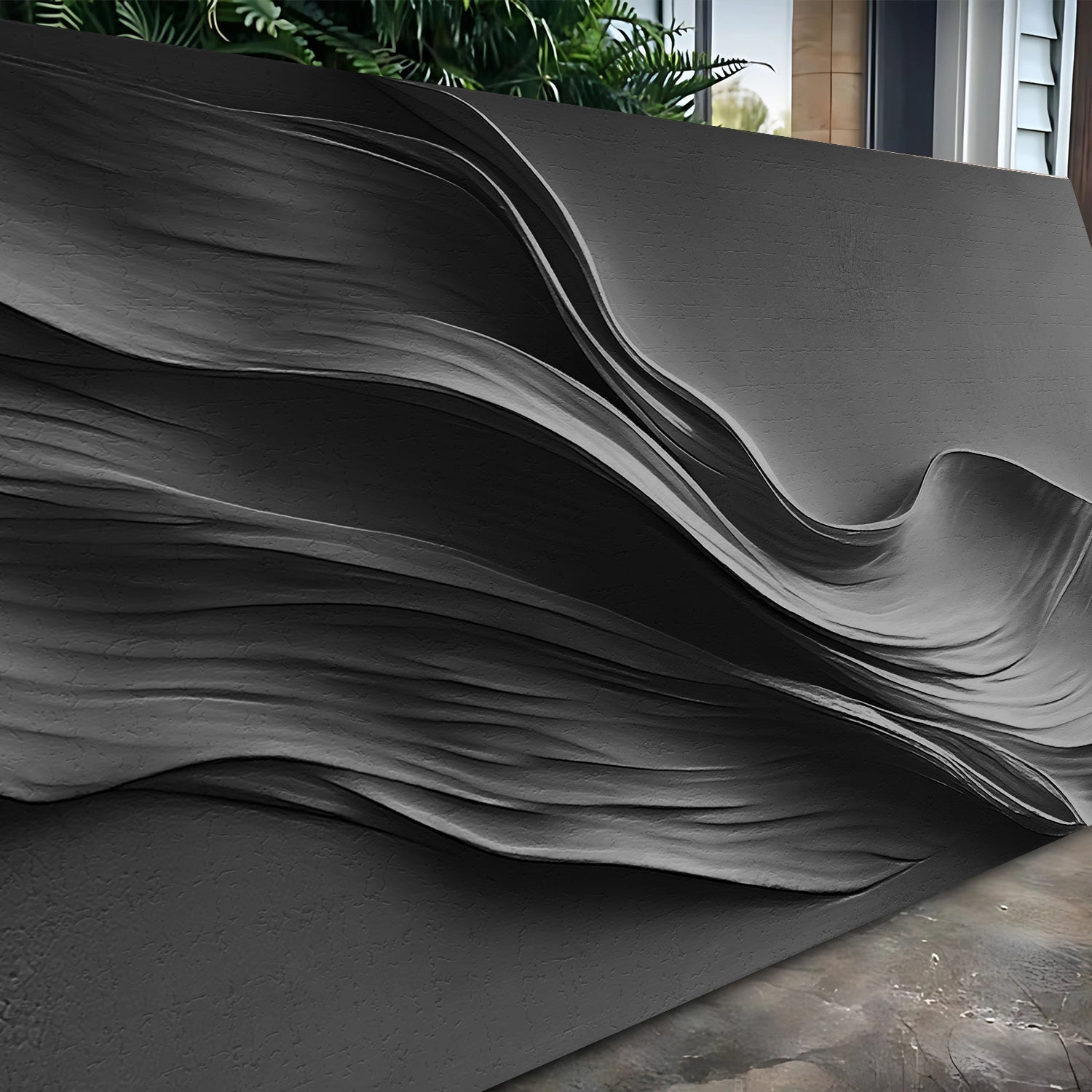 Black Minimalist Wall Art-4