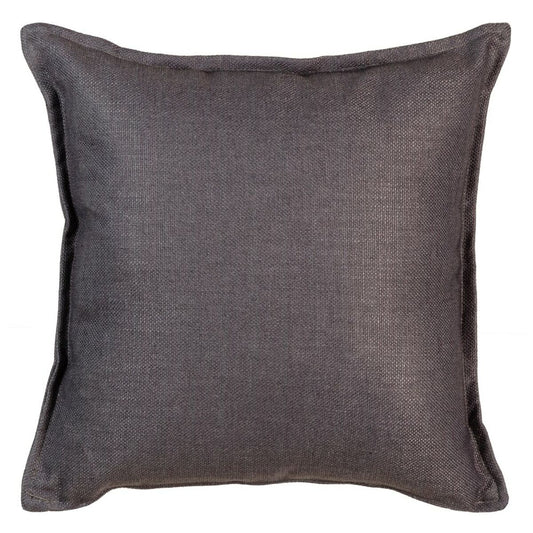 Cushion Polyester Dark grey 45 x 45 cm-0