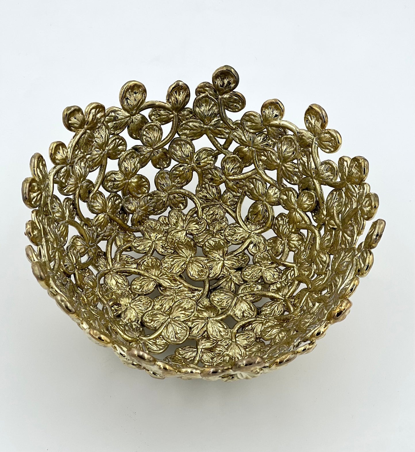 Small Leaf Bowl - Decorative Serveware | Nut Bowl | Centrepiece | Home Accent | Gold, Silver or Antique Finish-1
