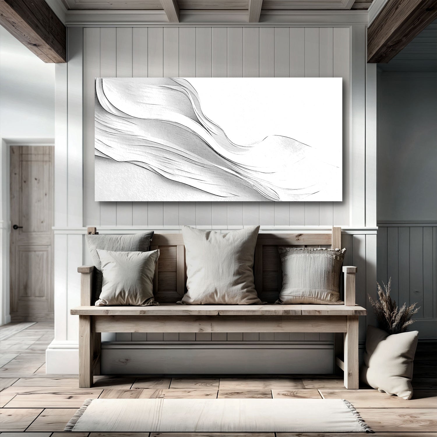White Minimalist Wall Art-2