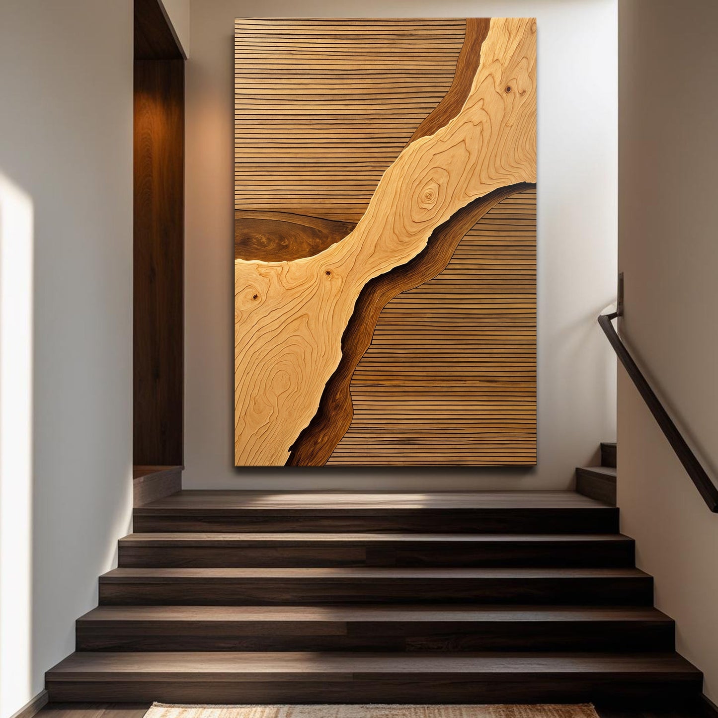 Wood Rift Wall Art-4