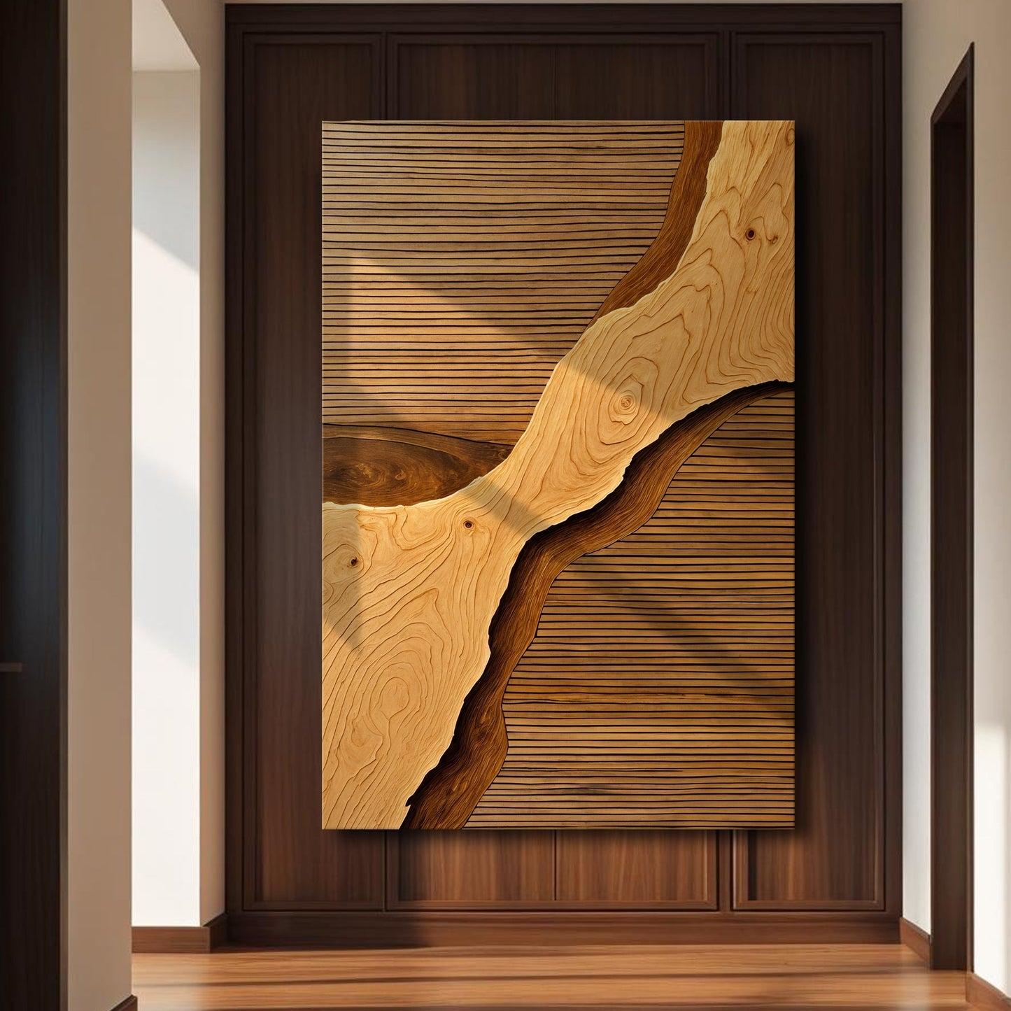 Wood Rift Wall Art-2