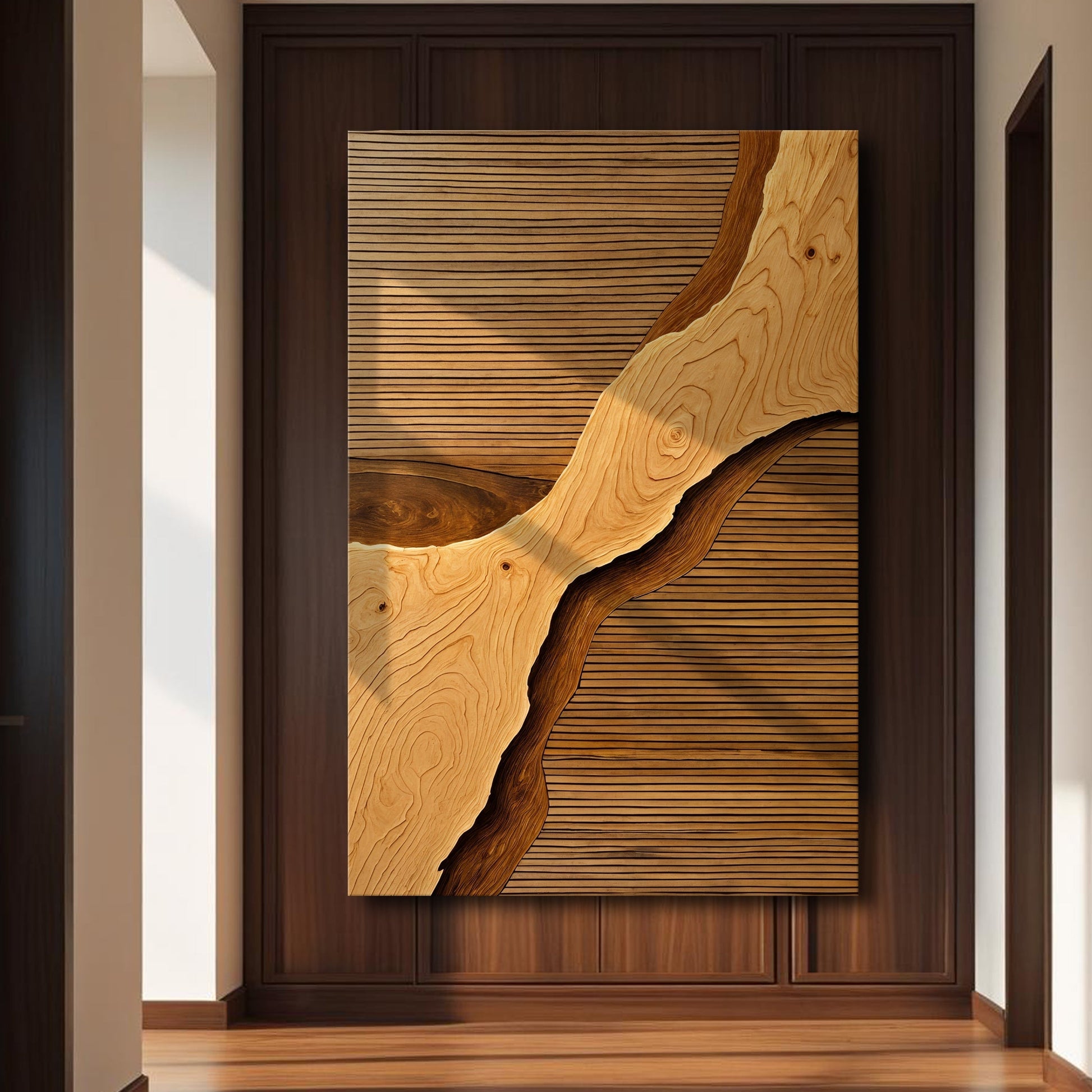 Wood Rift Wall Art-2