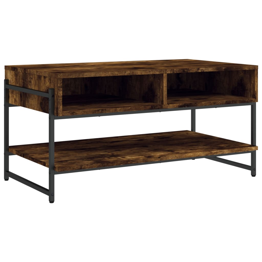 vidaXL Coffee Table Accent Storage Side Living Room Furniture Engineered Wood