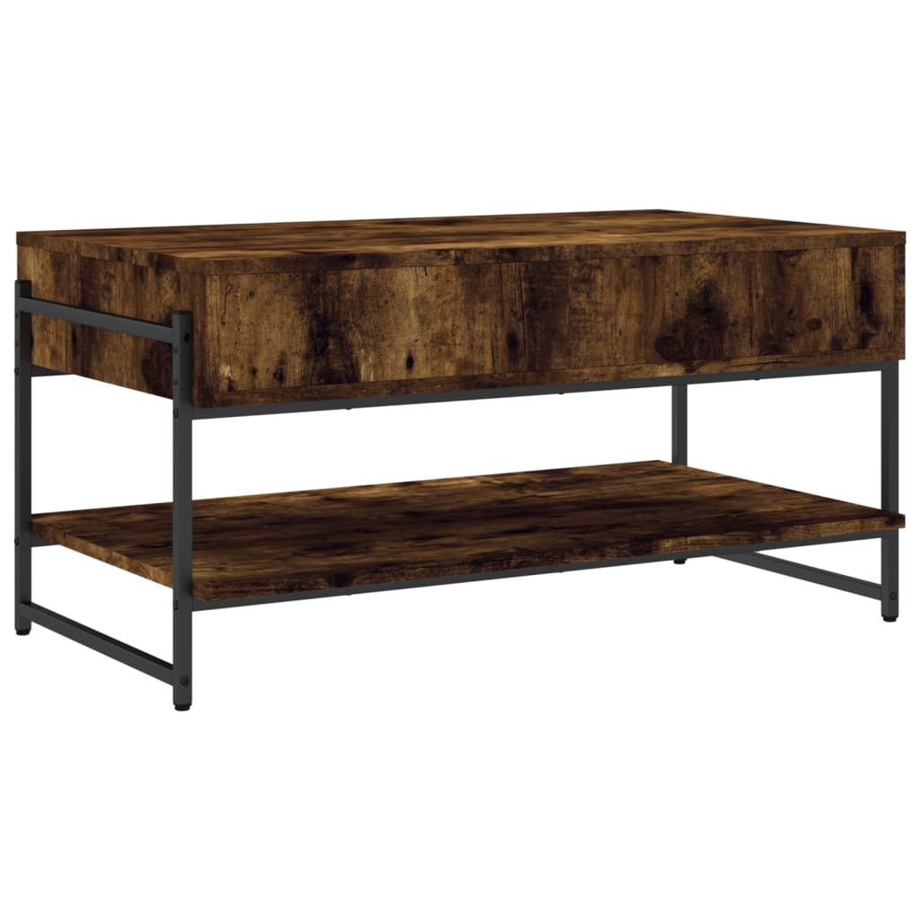vidaXL Coffee Table Accent Storage Side Living Room Furniture Engineered Wood