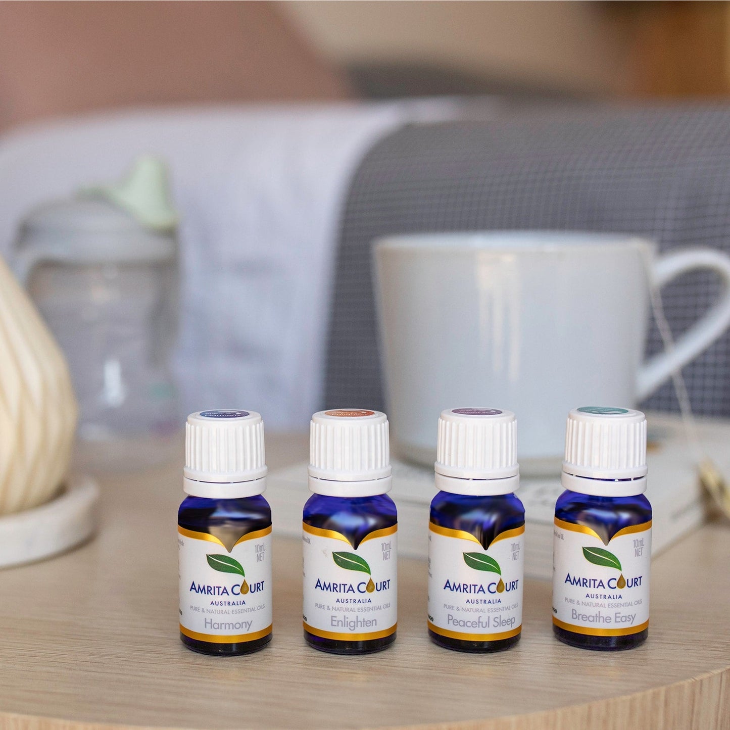 🏡 Luna Rituals Bundle 4 Home | Waterless Diffuser + Botanical Essential Oil Blends X 4-2