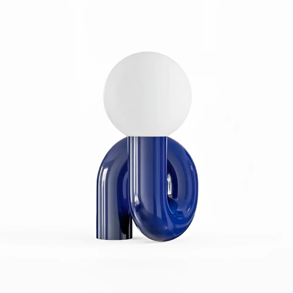 Lampada da Comodino Moderna a Spirale – Lampada da Scrivania Creativa e Divertente