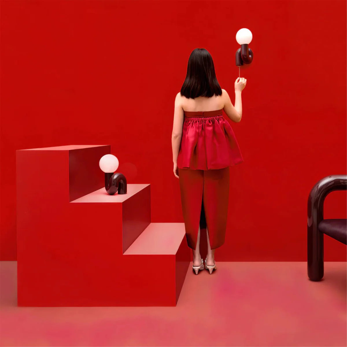 Lampada da Comodino Moderna a Spirale – Lampada da Scrivania Creativa e Divertente